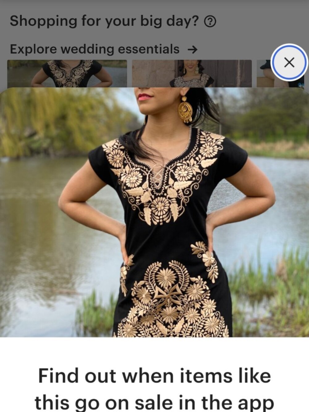 Handmade dress for women